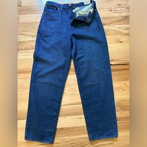 NWT Madewell baggy straight jeans